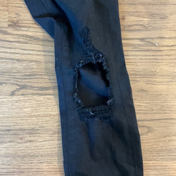 Frame le skinny de Jeanne crop Iord noir size 23 - Picture 6 of 9